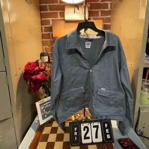 Lee Vintage Chetopa Twill Blue Service Utility Jacket